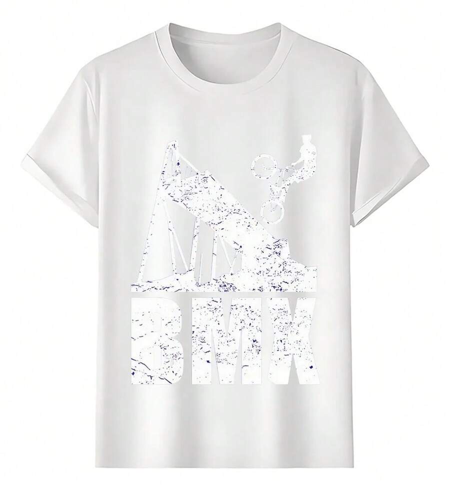 BMX Extreme Sport T-Shirts - White - View 1