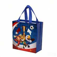 FIFA FIFA 2026 USA Canada Mexico World Cup Mascot Waterproof Non-Woven Tote Bag, Sports Fan Gift Bag, 4 Theme Color Options Party Favor Bag, Football Merchandise Storage Packaging Bag, Game Watching Souvenir Gift Wrap Bag - Multicolor - View 5