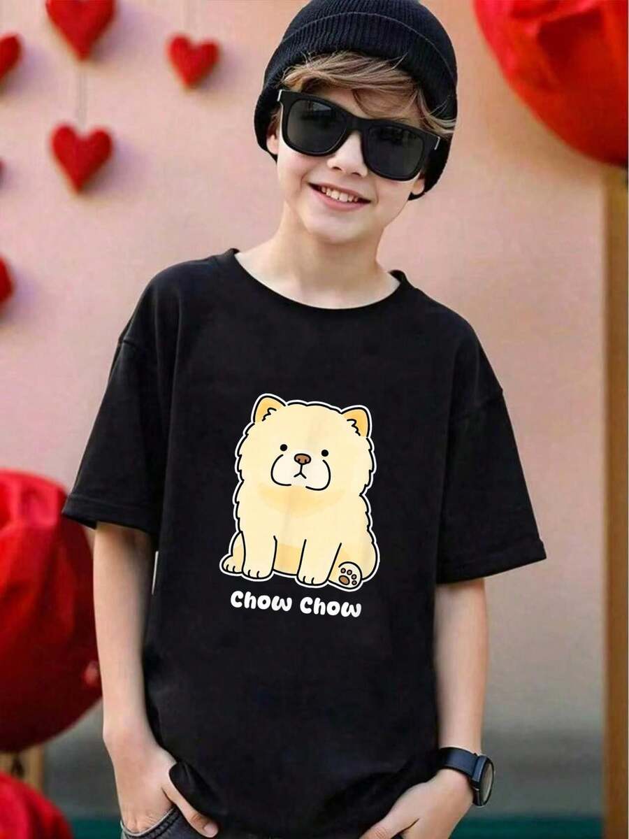 Tween Boys T-Shirts - Black - View 1