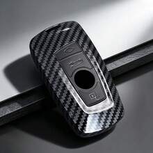 ABS Carbon Fiber Car Remote Key Case Cover Fob For BMW F20 F30 G20 F31 F34 F10 G30 F11 X3 F25 X4 I3 M3 M4 1 3 5 Series Shell Accessories - Type a - View 8