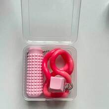 MINKOJA 1 Set Of Stress Relief Toys, Including Twist Fidget Toy, Finger Slider And Sensory Massager, ABS Material, Suitable For Office, Travel, Easter, Basket Filler, Unique Friend Gift - Multicolor - View 23