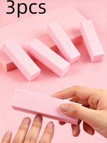 1/2/10/30/50/100/200/300/400個指甲拋光塊 - 中粗/細砂 100/180 專業三合一用途：塑形、修整與拋光壓克力指甲、凝膠指甲油和天然指甲 雙砂度：中粗 (100砂) - 彩色 - 查看 36