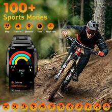 La nouvelle montre connectée LIGE dispose d'une batterie haute capacité de 880 mAh, d'une résistance à l'eau, de prévisions météorologiques, de notifications d'appels, d'un suivi d'activité et est une montre de sport polyvalente et élégante. - Voir 4