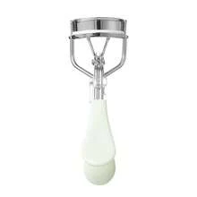 Miniso Fresh Eye Beauty Eyelash Curler With Soft Silicone Pad, Wide Curved Lash Curling Tool For Natural Long Lasting Eyelash Curl, Comfort Non-Scratch Handle Makeup Accessory - White - View 9