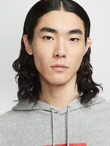 Nike 男款 AS M NK CLUB FT HDY JDI 運動針織運動衫 IF0692-063 - 灰色 - 查看 3