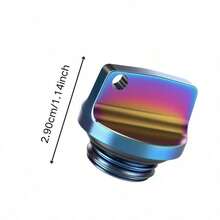 Universal CNC Aluminum Alloy Engine Oil Filler Cap – M20*2.5 Thread Screw Plug, Waterproof Motorcycle Oil Tank Cover & Motor Engine Parts For Suzuki GSX250R, CRF250L & Kawasaki 400 - A - View 3
