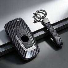 ABS Carbon Fiber Car Remote Key Case Cover Fob For BMW F20 F30 G20 F31 F34 F10 G30 F11 X3 F25 X4 I3 M3 M4 1 3 5 Series Shell Accessories - Type a - View 7