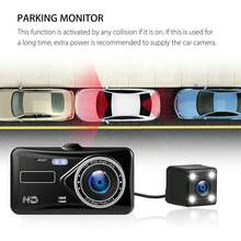 Dash Cam Front And Rear, 1080P Dashcam With 4'' Touchscreen, Dual Car Camera Dash Cam With 32GB SD Card,Super Night Vision,WDR,Parking Monitor,G-Sensor,Loop Recording,Max 512GB - A-32GB - View 6
