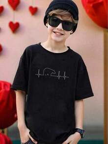 Tween Boys T-Shirts - Black - View 1