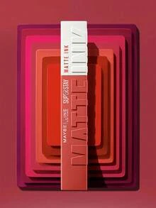 Maybelline 美寶琳持久霧面液態唇膏 595N 5ML 珊瑚橘棕色 - #595N Coral Orange Brown - 查看 4