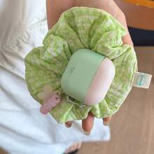 Korean Style Minimalist 4-Color Matte Colorblock + Small Flower Pendant Earphone Case Compatible With AirPods Pro 3 New Pro 2 Protective Cover Pro Cute Apple 4 Minimalist 3 Personalized 1/2 Generation Women's Earphone Case Protective Cover Spring/Summer Earphone Case/Birthday Gift/Holiday Gift - Multicolor - View 7