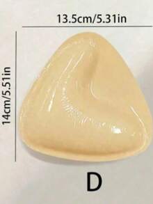 1入可重複使用雙面黏貼式胸墊 - 填充式黏貼胸墊內襯 - 適用於洋裝與泳裝的黏貼式胸墊襯墊 - 彩色 - 查看 14