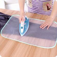 1pc Heat-Resistant Protective Ironing Cloth Mesh, Ironing Pad, Ironing Board, Protective Mesh Home Decor, Home Decor, Suitable For Kitchen, Bedroom, Home, Office, School, Back To School Supplies - Multicolor - View 2