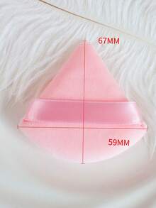 10pcs/1pc Triangular Velvet Powder Puff And Mini Pizza Powder Puff, Triangular Makeup Sponge, Reusable Multi-Functional Makeup Tool, Velvet Triangular Powder Puff Set, Facial Makeup Tool, Powder Puff Set, Cushion Powder Puff, Reusable Makeup Sponge, Makeup Accessory, Dry And Wet Use Loose Powder Puff, Triangular Makeup Sponge, Powder Puff, Flat Foundation Sponge, Finger Sleeve Powder Puff, Suitable For Makeup Application, Dry And Wet Use, Lightweight And Washable, Suitable For All Skin Types And Beginners - Multicolor - View 9