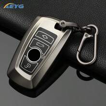 Metallic Gray Fashion TPU Car Remote Key Case Cover Shell For BMW 1 3 5 7 Series X1 X3 X4 X5 F10 F15 F16 F20 F30 F18 F25 M3 M4 E34 Accessories - a - View 3