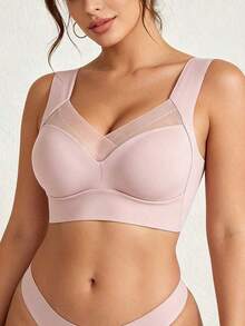 Women Bras & Bralettes - Black+Blue+Pink - View 6