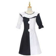 Terrifying Clown Costume From A Horror Movie In Stock For Cosplay And Stage Performances - Clothes + Scarf - View 4
