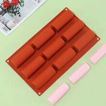 1pc 9-Cavity Silicone Mold For Candy, Energy Bars & More - Non-Stick, Easy Release For Chocolate, Truffles, Ganache & Ice - Perfect For Holidays, Cake, Chocolate Molds - Multicolor - View 9