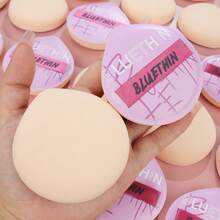 BLUETHIN 2pcs Large Dry & Wet Dual-Use Makeup Powder Puff, Soft & Skin-Friendly, Even Powder Application, Portable Travel-Friendly, Suitable For Various Makeup Looks, Super Adherent, Foundation Powder Puff Dry Makeup Tool - Multicolor - View 10
