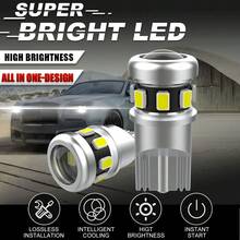 S&D T10 Led Canbus W5W Led Bulbs WY5W 168 194 Error Free Car Interior Lights Dome License Plate Lamp 6000K White 12V - A - View 2