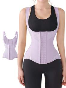 MISTHIN New Design Tank Top Strap Waist Trimmer Slimming Shapewear Tummy Control Body Shaper With Back Support - Multicolor - View 43