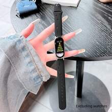 Exquisite And Gorgeous Strap Design, Multifunctional Daily Strap, Featuring Durable And Breathable Hollow Out Star Language Silicone Buckle Design, Suitable For Xiaomi Band 10/9/8 Models. Quick Release Buckle Design, Supports NFC Version Sharing, Beautiful And Elegant Strap, Smart Sports Strap Accessory For Couples - Multicolor - View 14