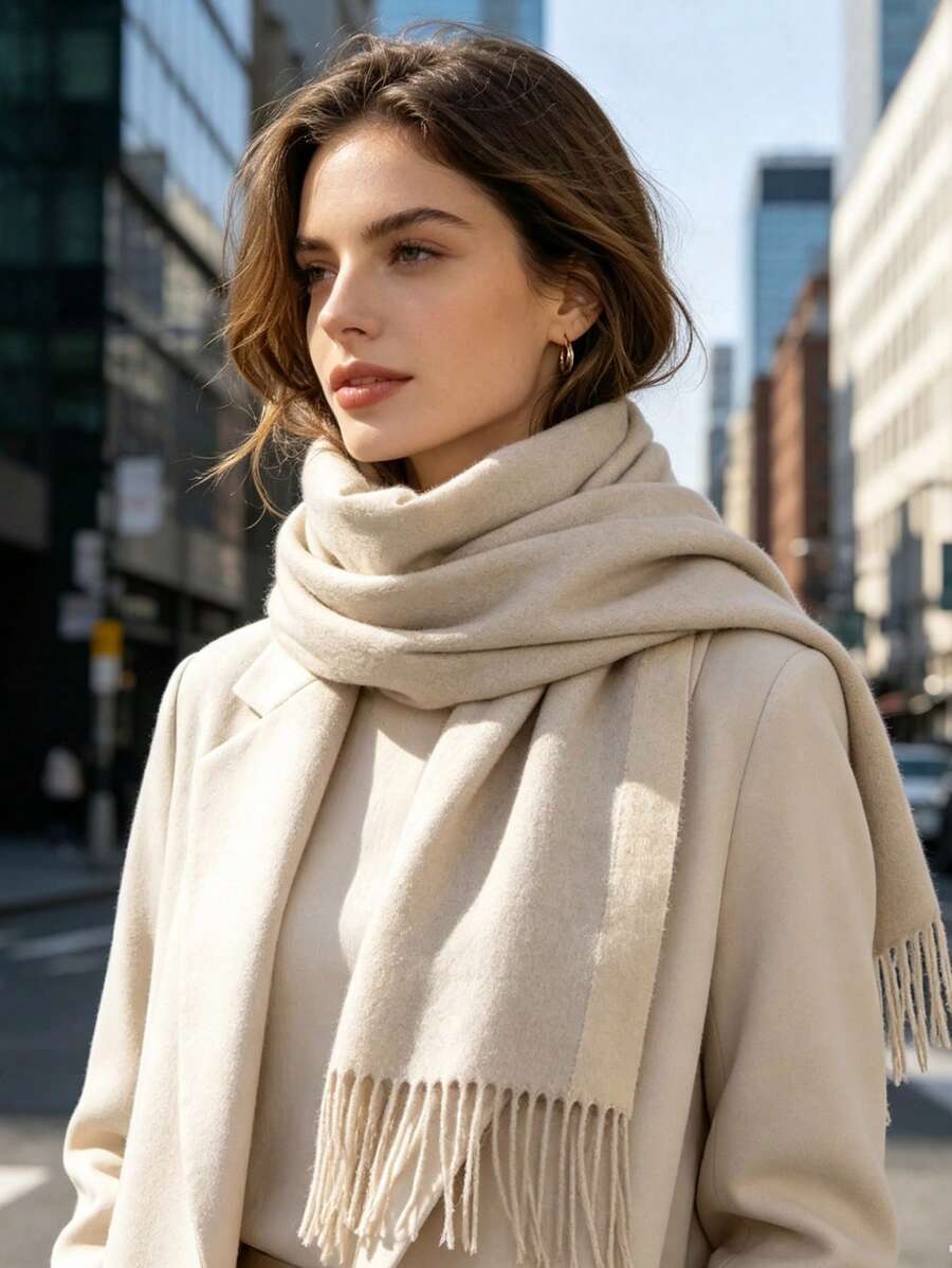 Scarves - Apricot - View 1