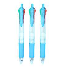 6pcs Simple Transparent Barrel Push Button 4-Color Retractable Ballpoint Pen Set 1.0mm Bullet Tip Smooth Writing Signature Pens For Students School Supplies Back To School Office Stationery - 款式隨機 - 查看 6