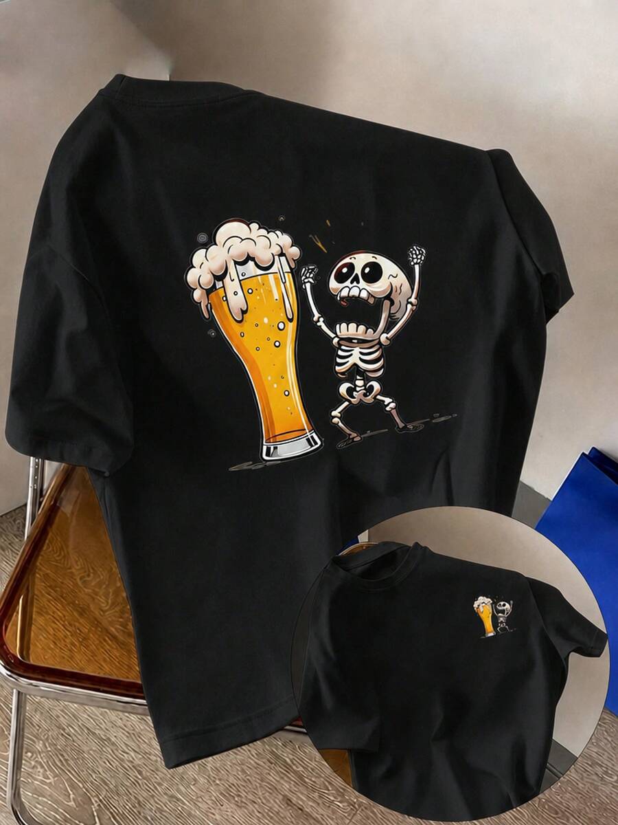 [Kostenlose Lieferung vor Ort] Sommeroutfit für Herren, Herren-Tanktop, Herren-T-Shirt, Damen-Shirt, Herren-Shirt - Schwarz - Übersicht 1