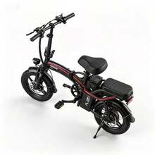 EB077 48V Folding Electric Bike - Compact And Portable For City - US A Type Plug(110-127V) - View 3