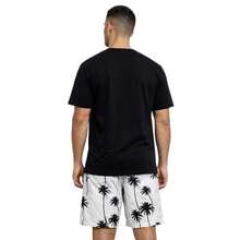 Men T-Shirt Co-Ords - White - View 3