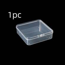 Caja de almacenamiento de plástico con rejilla de clasificación, organizador de cables, estante de almacenamiento de cables de alimentación, caja organizadora de escritorio, caja de almacenamiento de pegatinas, útiles escolares esenciales para la vuelta al colegio - Multicolor - Ver 11
