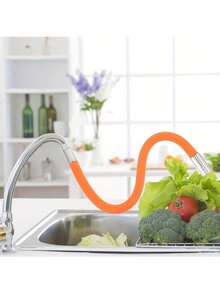 360° flexibler formstabiler Wasserhahn-Verlängerer, biegsame spritzschutz-Wasserstrahl-Verlängerung für Küche, Badezimmer und den Heimgebrauch - A - Übersicht 10