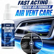 GKW Car Air Conditioner Cleaning Spray - No-Rinse Deep Cleaning Formula, Suitable For Air Vents, Helps Remove Buildup And Odors, Keeps Airflow Fresh And Clean - 30ml - View 4