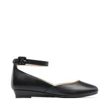 Dream Pairs Ballerinas Damen Riemchenballerina Elegant Flats Schuhe - Schwarz - PU - Übersicht 5