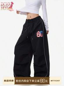 Women Sweatpants - Black - View 10