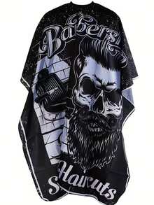 Extra Large Men's Barber Apron - Professional Barber Shop Barber Apron, Durable Polyester, Adjustable Neck Closure Haircutting Cape - Multicolor - View 10
