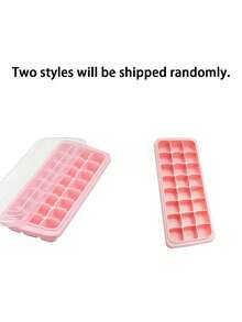 1pc 24-Compartment Transparent Silicone Ice Cube Tray, Easy To Unmold And Stackable, Suitable For Making Ice Cubes For Summer Drinks. Perfect For Kitchen, Parties And Home Use, A Must-Have For Back-To-School Season, And A Great Kitchen Gadget. - Multicolor - View 9