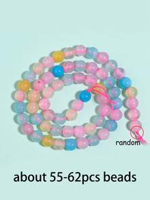 1 String Natural Colorful Morgan Agate Beads For Diy Bracelet Necklace Earring Making Jewelry Keychain Making Supplies Accessories 4/6/8/10mm - Color - View 15