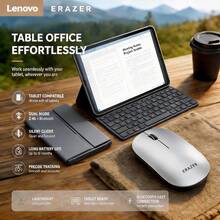 Lenovo ERAZER N320 Wireless Silent Office Mouse Dual Mode 2.4G Bluetooth Dual Mode Compatible With Computer Tablet Phone Bluetooth Direct Connection Anytime Office - View 1