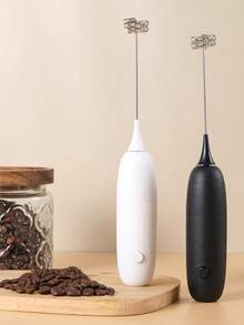 [電動雙頭奶泡器] 1個裝，可攜式電動奶泡器 | 迷你奶泡器，電池供電（不含電池）咖啡手動攪拌器，不同攪拌頭適用於不同場景，效果更好。拿鐵、卡布奇諾、法拉沛奇諾、巧克力電動無線攪拌器 - 適合聖誕禮物 - 彩色 - 查看 5