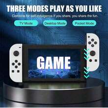 Switch Joy-Con Left & Right Wireless Game Controllers, RGB Light Wake-Up, Vibration, Colorful Lighting, Motion Sensing Bluetooth Gamepad, 3D Joystick Control, No Drift - View 5