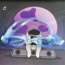 1pc/3pcs Swimming Goggles, Anti-Fog Clear Lens, Waterproof Design, Quick Adjustable Strap, Perfect Swimming Accessory, Comfortable Fit, Suitable For Training And Leisure - Pink - View 9
