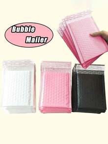 5/10/20/30/40/50pcs Bubble Mailers, Small Packaging Bags, Self-Sealing Gift Bags, Shockproof Waterproof Self-Sealing Gift Bags, Holiday Packaging (Halloween, Christmas, Valentine's Day, Thanksgiving, Birthday, Etc.) Mailing Envelopes - Multicolor - View 1
