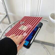 1件書本式翻蓋平板保護殼，相容 iPad Pro (M5)/Air (M3)/11"(A16)/10.9/10.2/Air 5th Gen/Pro11/10th Gen/10.9 吋 2022 智能保護殼/Air 13(M3 2025)/Air 11(M3 2025)/11(A16 2025)/Galaxy Tab S10+/S9/A9，自動休眠/喚醒功能，相容小米 6/6pro/7/68pro - 彩色 - 查看 3