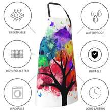 Aprons - شجرة ذات أغصان أوراق قوس - مشاهدة 4