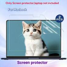 2pcs High Definition Screen Protector Film For MacBook Neo 13-Inch Laptop, Made Of Soft Material With High Definition Soft Film, Fine Texture And Tight Fit. Precisely Fits Various Screen Contours, Anti-Oil Coating Reduces Fingerprint Interference, Smooth Touch And Flow, Smooth Surface Suitable For Office And Gaming Use, Effectively Prevents Dust And Enhances Daily User Experience, Smooth Surface, High Transparency, Restores True Colors - View 12