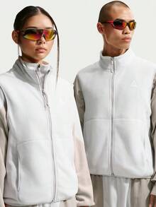 Nike 男款 AS U ACG WOLF TREE FZ 背心外套/人造毛背心 IF0976-025 - 白色 - 查看 1