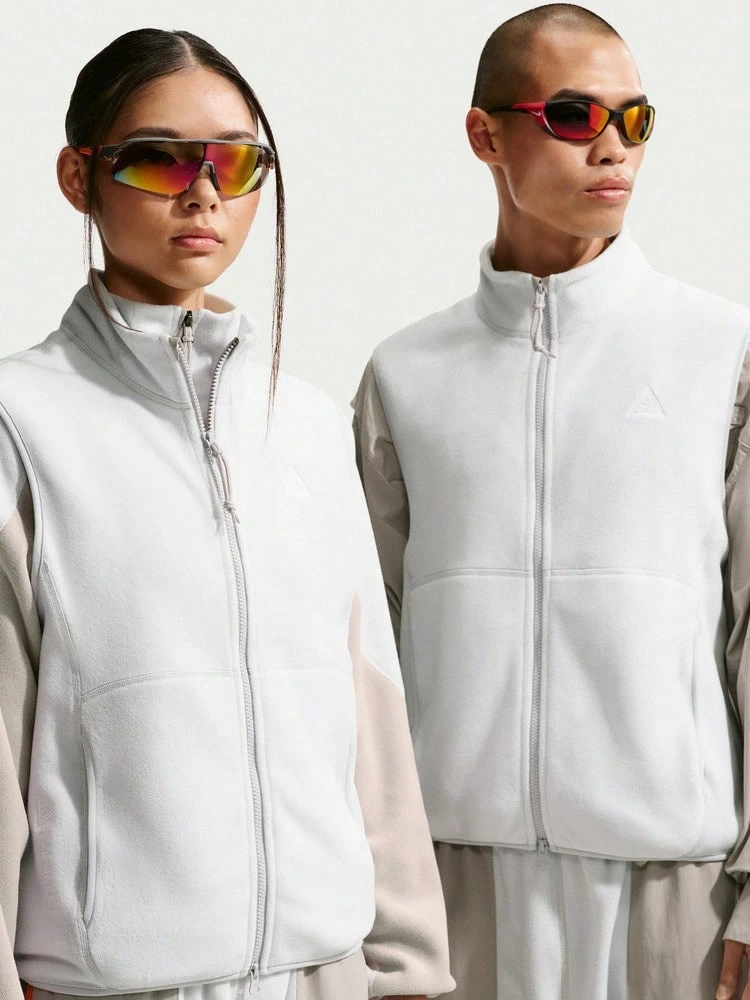 Nike 男款 AS U ACG WOLF TREE FZ 背心外套/人造毛背心 IF0976-025 - 白色 - 查看 1
