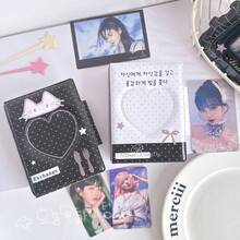 Album Kartu Foto Idola Korea - 32 Slot, Binder Penyimpanan Foto Lucu Ukuran 3 Inci, Penutup Gesper, Cocok untuk Foto Instan dan Kartu Lomo - MultiWarna - View 5